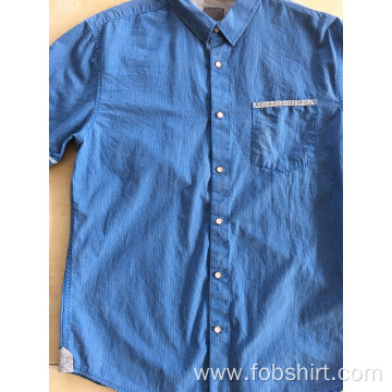 100% Cotton Yarn Dyed Man Shirt